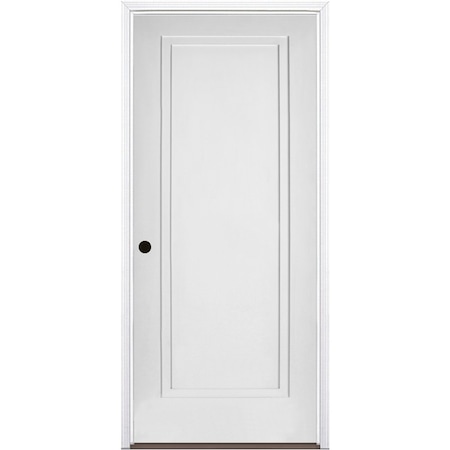 Codel Doors 36"x80"x1-3/4" Primed 1-Panel 2-Step Interior Shaker 20min Fire Rated 6-9/16" RH Prehung Door 3068134PRI849120MRH10BB6916